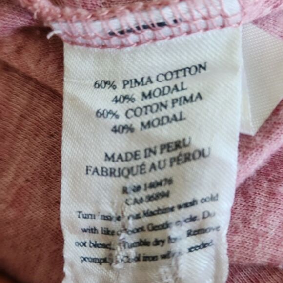 Faherty Men's Cloud Short Sleeve Polo Shirt, Faded Flag Heather, Size L - Picture 8 of 11